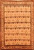 Qum Beige Hand Knotted 48 X 69  Area Rug 100-26857 Thumb 0