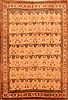 Qum Beige Hand Knotted 48 X 69 Area Rug 100-26857 Thumb 0