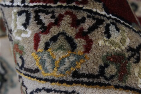 Tabriz Beige Hand Knotted 56 X 711 Area Rug 250-26861 Image 10