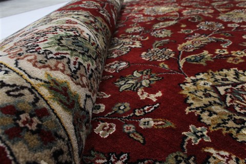 Tabriz Beige Hand Knotted 56 X 711 Area Rug 250-26861 Image 12