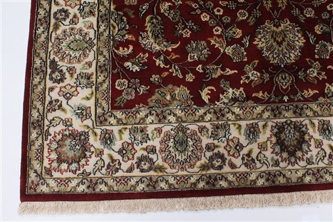 Tabriz Beige Hand Knotted 56 X 711 Area Rug 250-26861 Image 6