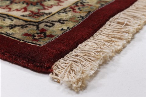 Tabriz Beige Hand Knotted 56 X 711 Area Rug 250-26861 Image 7