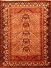 Shahsavan Brown Hand Knotted 44 X 61 Area Rug 100-26862 Thumb 0