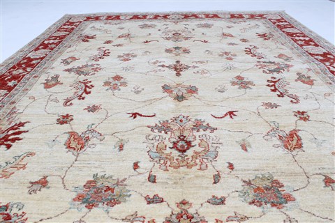 Chobi Beige Hand Knotted 59 X 77 Area Rug 250-26863 Image 6