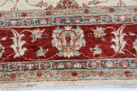 Chobi Beige Hand Knotted 59 X 77 Area Rug 250-26863 Image 7