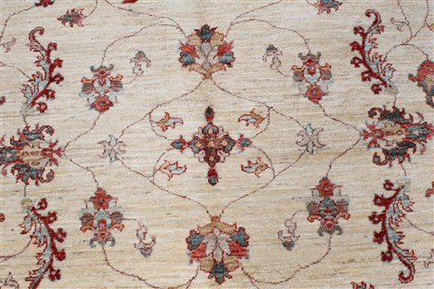 Chobi Beige Hand Knotted 59 X 77 Area Rug 250-26863 Image 8