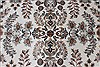 Isfahan White Hand Knotted 50 X 81  Area Rug 250-26864 Thumb 5