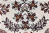 Isfahan White Hand Knotted 51 X 83  Area Rug 250-26865 Thumb 8