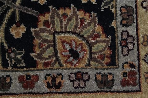 Pishavar Brown Hand Knotted 50 X 79 Area Rug 250-26869 Image 9