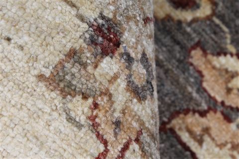 Chobi Beige Hand Knotted 62 X 77 Area Rug 250-26870 Image 12