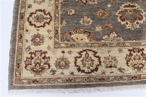 Chobi Beige Hand Knotted 62 X 77 Area Rug 250-26870 Image 26