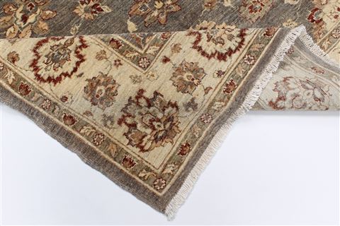 Chobi Beige Hand Knotted 62 X 77 Area Rug 250-26870 Image 2