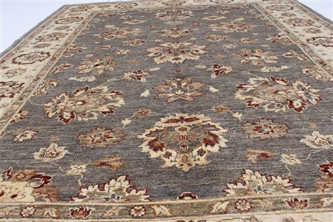 Chobi Beige Hand Knotted 62 X 77 Area Rug 250-26870 Image 4