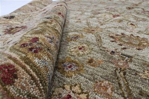 Chobi Beige Hand Knotted 411 X 80 Area Rug 250-26871 Image 13
