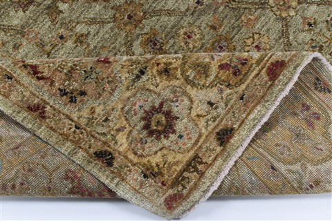 Chobi Beige Hand Knotted 411 X 80 Area Rug 250-26871 Image 1