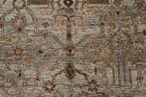 Chobi Beige Hand Knotted 411 X 80 Area Rug 250-26871 Image 5