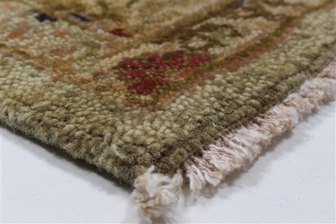 Chobi Beige Hand Knotted 411 X 80 Area Rug 250-26871 Image 7