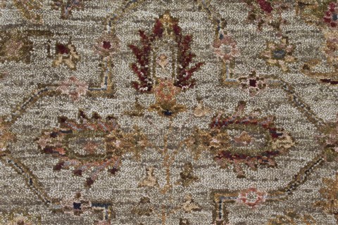 Chobi Beige Hand Knotted 411 X 80 Area Rug 250-26871 Image 9