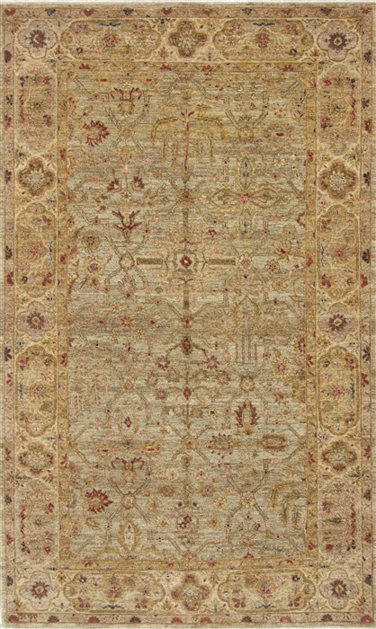 Chobi Beige Hand Knotted 411 X 80 Area Rug 250-26871 Image 0