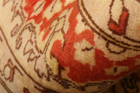 Sarouk Beige Hand Knotted 41 X 57 Area Rug 100-26872 Image 1