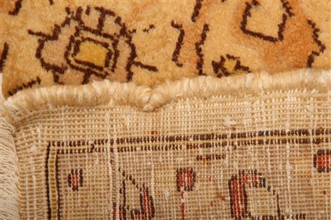 Sarouk Beige Hand Knotted 41 X 57 Area Rug 100-26872 Image 7