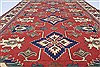 Kazak Red Hand Knotted 55 X 711  Area Rug 250-26874 Thumb 3