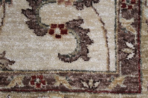 Pishavar Beige Hand Knotted 55 X 83 Area Rug 250-26875 Image 10