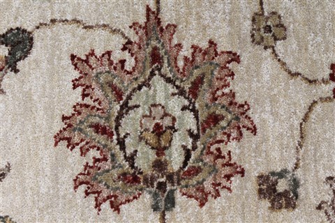 Pishavar Beige Hand Knotted 55 X 83 Area Rug 250-26875 Image 11
