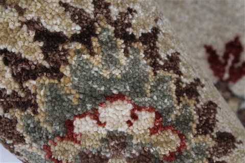 Pishavar Beige Hand Knotted 55 X 83 Area Rug 250-26875 Image 13