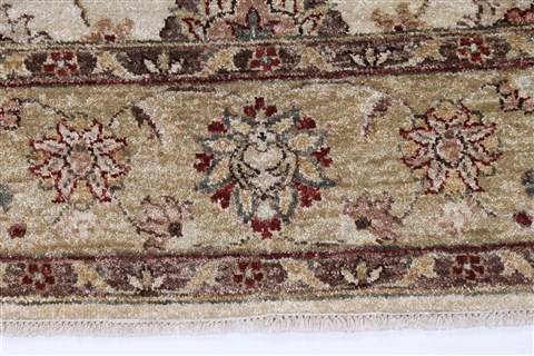 Pishavar Beige Hand Knotted 55 X 83 Area Rug 250-26875 Image 6