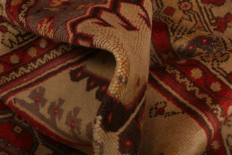 Milas Red Hand Knotted 37 X 57 Area Rug 100-26876 Image 3