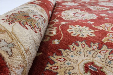 Chobi Red Hand Knotted 55 X 79 Area Rug 250-26879 Image 14