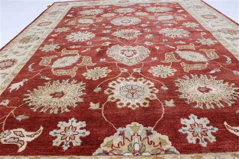 Chobi Red Hand Knotted 55 X 79 Area Rug 250-26879 Image 3