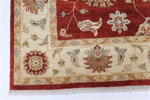 Chobi Red Hand Knotted 55 X 79 Area Rug 250-26879 Image 6