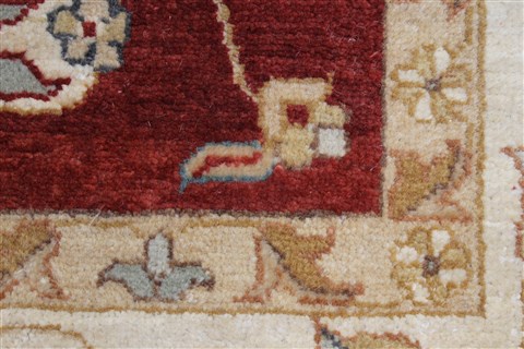 Chobi Red Hand Knotted 55 X 79 Area Rug 250-26879 Image 8