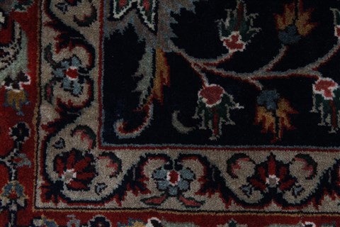Kashan Brown Hand Knotted 50 X 80 Area Rug 250-26880 Image 10
