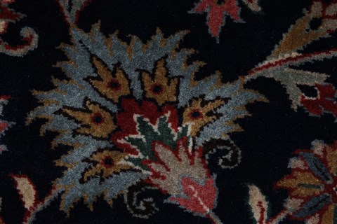Kashan Brown Hand Knotted 50 X 80 Area Rug 250-26880 Image 12