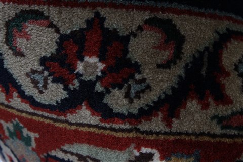 Kashan Brown Hand Knotted 50 X 80 Area Rug 250-26880 Image 1