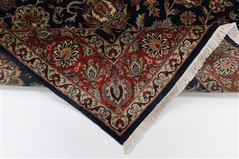 Kashan Brown Hand Knotted 50 X 80 Area Rug 250-26880 Image 3