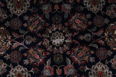 Kashan Brown Hand Knotted 50 X 80 Area Rug 250-26880 Image 7
