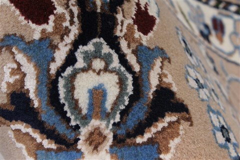 Nain Beige Hand Knotted 57 X 82 Area Rug 250-26881 Image 10