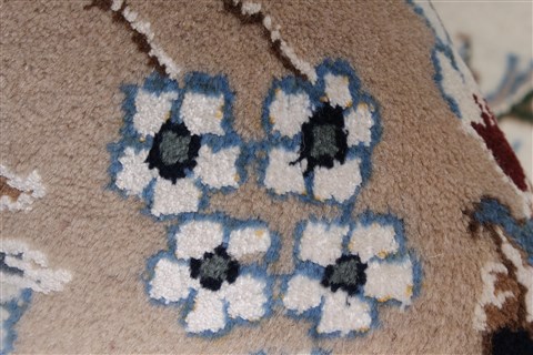 Nain Beige Hand Knotted 57 X 82 Area Rug 250-26881 Image 12