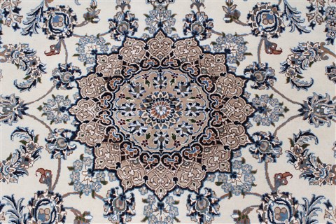 Nain Beige Hand Knotted 57 X 82 Area Rug 250-26881 Image 5