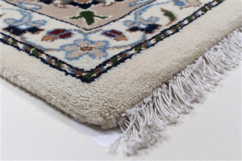Nain Beige Hand Knotted 57 X 82 Area Rug 250-26881 Image 7
