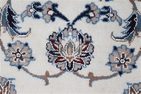 Nain Beige Hand Knotted 57 X 82 Area Rug 250-26881 Image 8