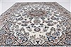Nain Beige Hand Knotted 57 X 82 Area Rug 250-26881 Thumb 3