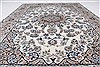 Nain Beige Hand Knotted 57 X 82  Area Rug 250-26881 Thumb 3