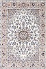 Nain Beige Hand Knotted 57 X 82  Area Rug 250-26881 Thumb 0