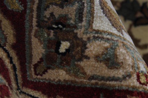 Kashmar Beige Hand Knotted 60 X 80 Area Rug 250-26882 Image 12