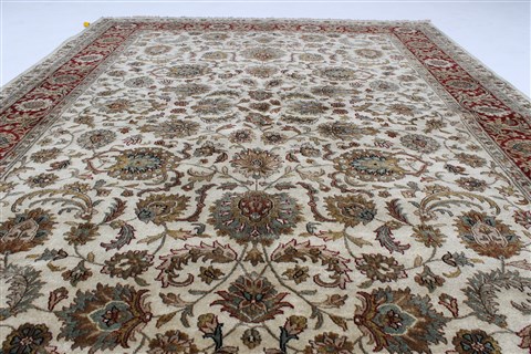 Kashmar Beige Hand Knotted 60 X 80 Area Rug 250-26882 Image 4